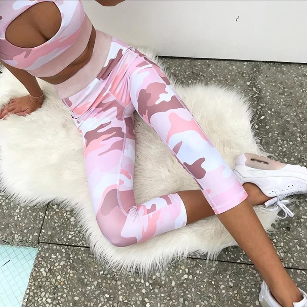 Women’s Yoga Set Camouflage
